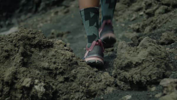 Burgundy Obuv Terrex AX4 GORE-TEX Hiking