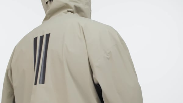 Beige MYSHELTER 2.5-Layer RAIN.RDY Light Jacket