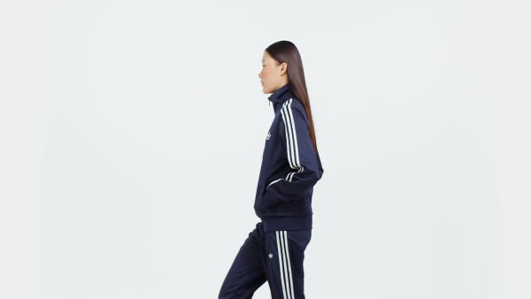 25SS新作【ADIDAS】Adicolor Classic Firebird TrackTopネイビー adidas Adicolor Classic Firebird Loose Track Top - Blue