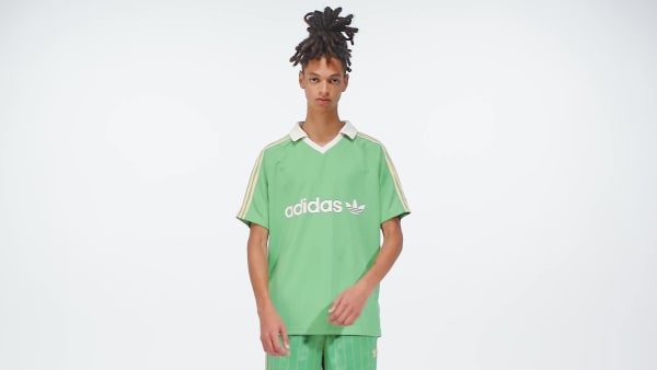 Green Pinstripe Jersey