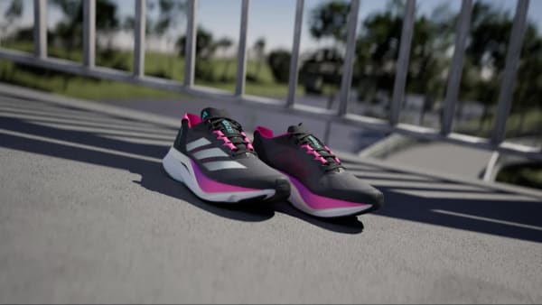 Grey Adizero Boston 12 Shoes