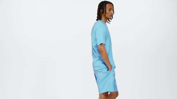 Blue Trefoil Essentials+ Dye Woven Shorts