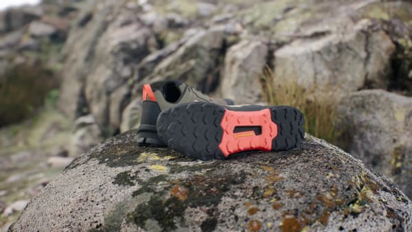 Green Terrex AX4 Wide Hiking Shoes