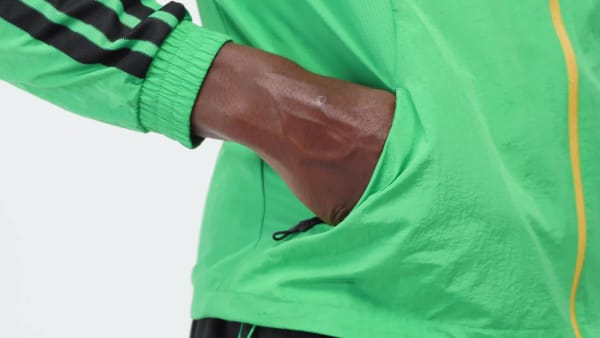 Vert Veste anthem de la tenue domicile Jamaïque x Bob Marley