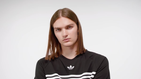 Gra CHEST STRIPES T-SKJORTE