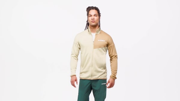 Beige Terrex Xperior Climawarm Light Fleece Jacka