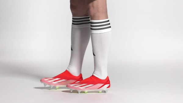 Red X Crazyfast Elite Laceless Soft Ground Boots