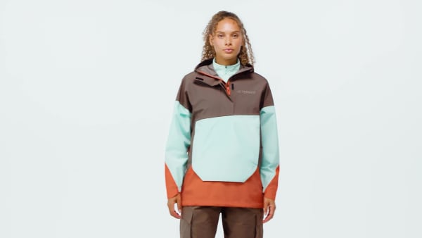 Kahverengi Terrex Xploric 2.5L Climaproof Anorak