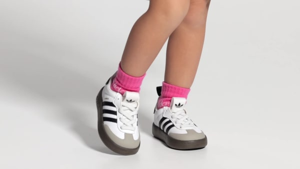 ホワイト Adifom サンバ 360 キッズ / Adifom Samba 360 Kids