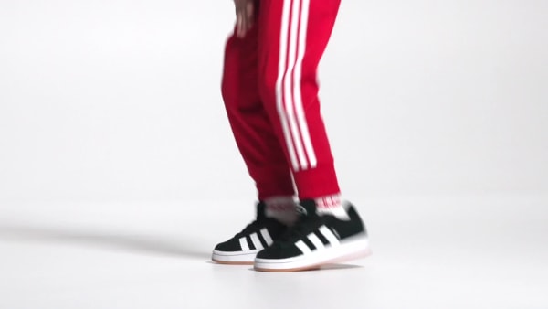 Rood Campus 00s Comfort Closure Schoenen met Elastische Veters Kids