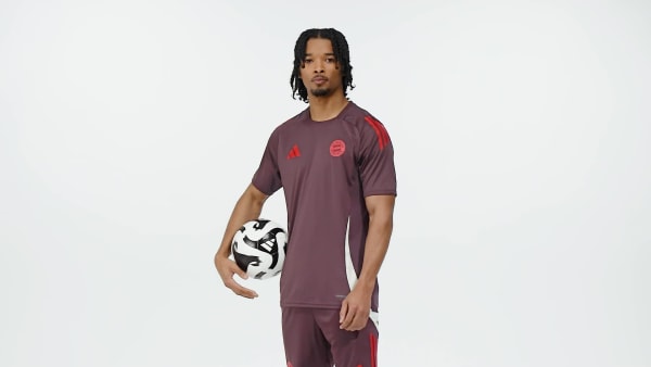 Burgundy FC Bayern Tiro 24 Training Jersey