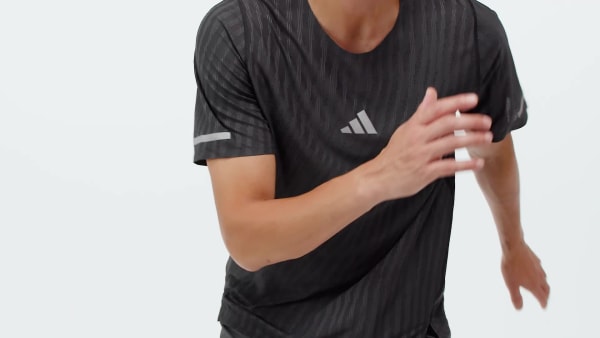 Zwart ADI365 Climacool+ Engineered T-shirt