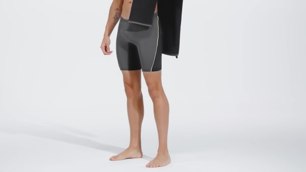 Czerń Szorty Performance Swim