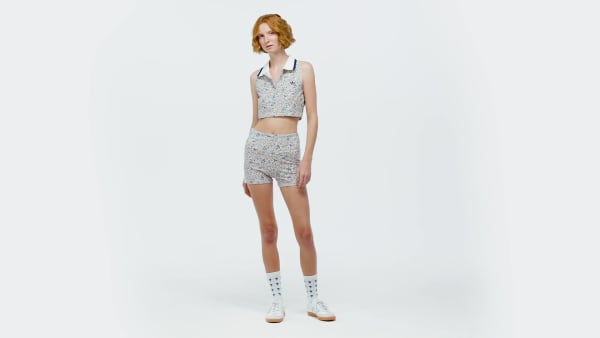 adidas Originals x Liberty London Sleeveless Crop Polo