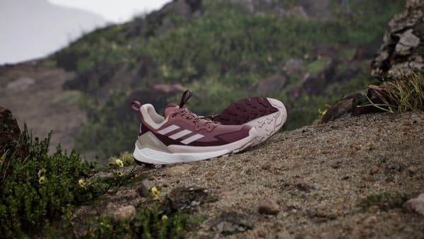 Pink Terrex Free Hiker 2.0 Low Hiking Shoes