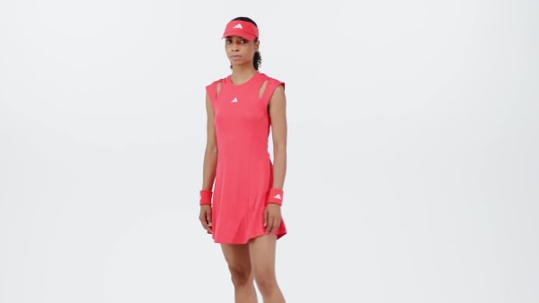 Czerwony Sukienka Tennis Pro Climacool