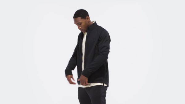 Svart Statement Full-Zip Jacket