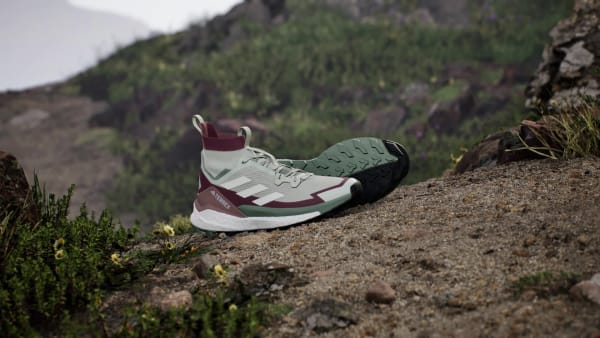 zelená Obuv Terrex Free Hiker 2.0 Hiking