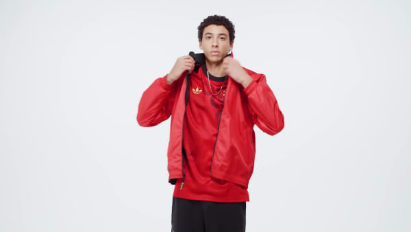 Black Manchester United Cultural Story Reversible Jacket