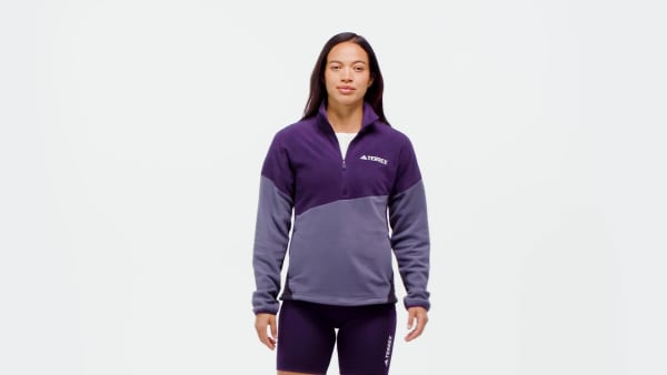 Roxo Anorak em Fleece Climawarm Multi TERREX