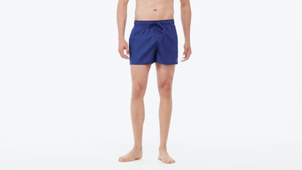 Bleu Short de natation à 3 bandes 20,3 cm