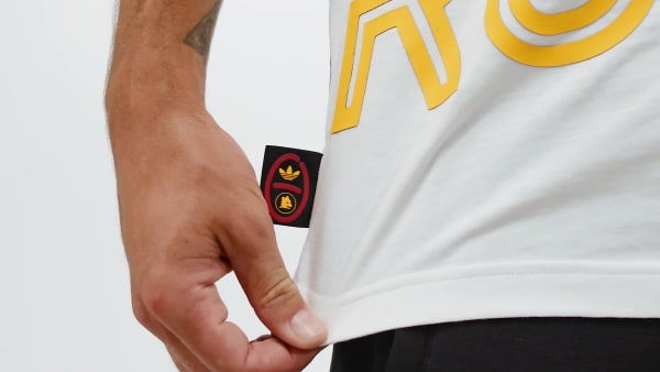 Λευκό AS Roma Graphic Tee