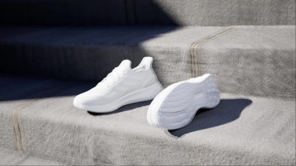 Hvid Pureboost 5 løbesko