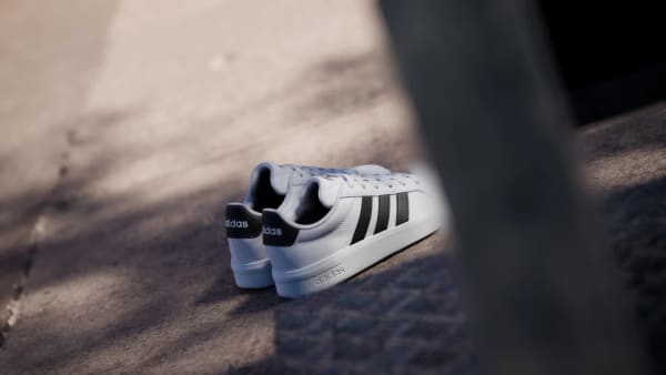 biela TENISKY GRAND COURT 3.0 SHOES JUNIOR