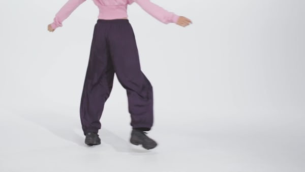adidas Premium Essentials Nylon Parachute Pants - Purple