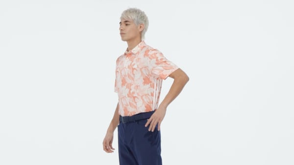 Floral Golf Polo Shirt