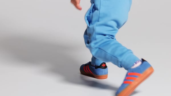 modrá Tenisky Gazelle Comfort Closure Elastic Laces Kids