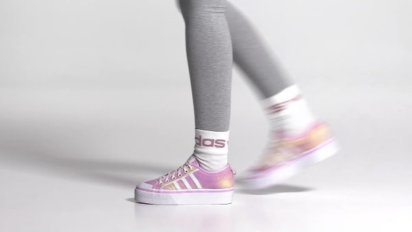 Purple Nizza Platform Shoes