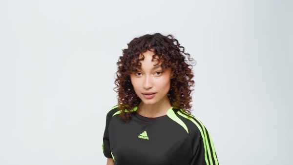 Zwart Teamgeist Adicolor T-shirt Jurk