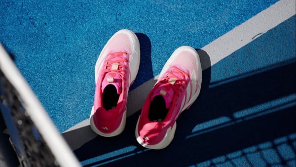 ruzová Boty adizero Ubersonic 5 Tennis