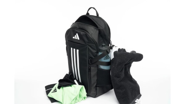 adidas Backpack with Straps for Yoga Mat - Black