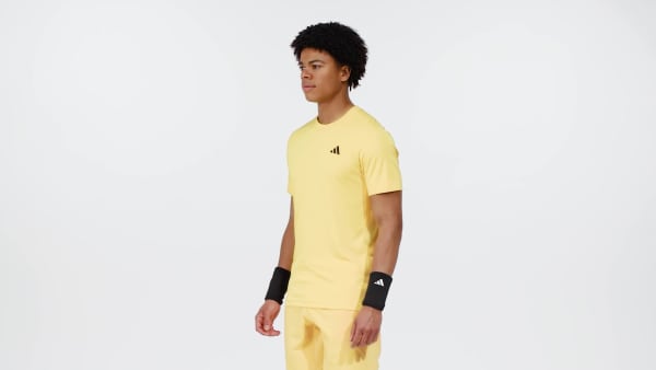 jaune T-shirt de tennis FreeLift