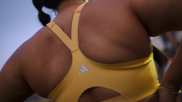 Amarelo Top Zíper Alto Suporte TLRD Impact Luxe