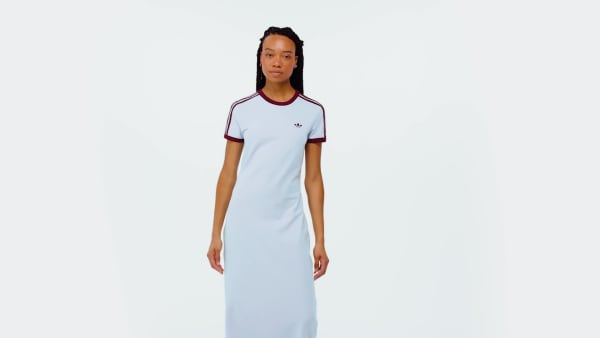 modrá ŠATY 3 STRIPES DRESS (SLIM)