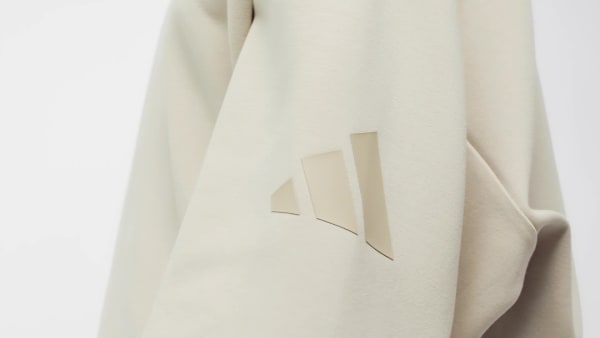 Beige Felpa con cappuccio Soft Lux