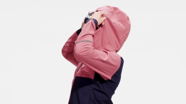 Rot TERREX Multi RAIN.RDY 2,5-Layer Regenjacke