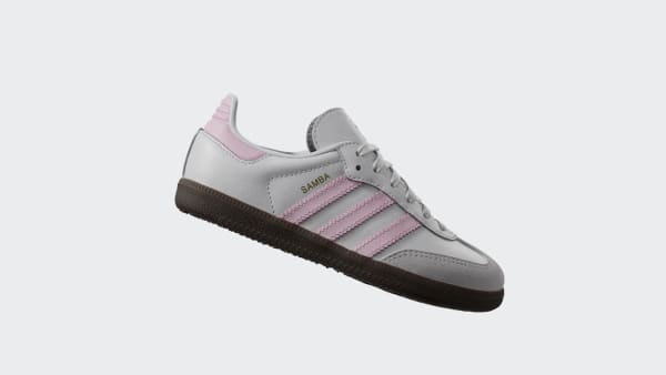 White Samba OG Shoes Kids