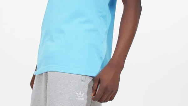 สีน้ำเงิน เสื้อยืด Adicolor Trefoil