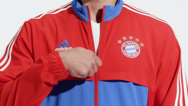 Red FC Bayern Condivo 22 Presentation Jacket
