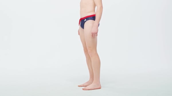 Niebieski Kąpielówki adidas Tom Daley