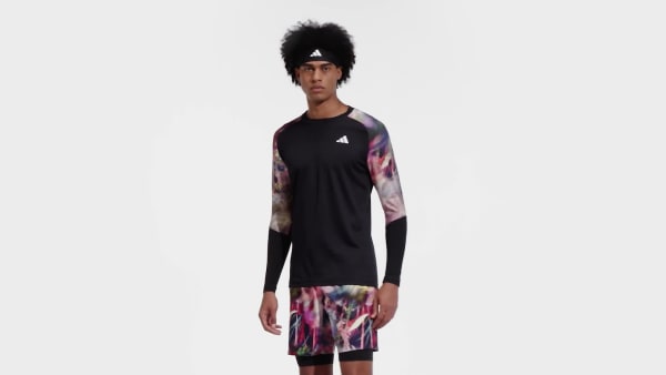 Flerfarvet Melbourne Tennis HEAT.RDY Long Sleeve trøje