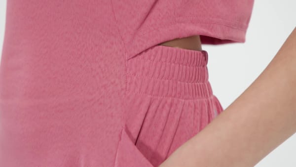 Rosa Go-To Golfkleid