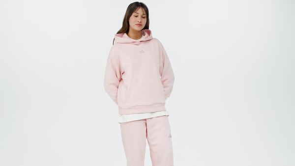 Pink ALL SZN French Terry Loose Hoodie