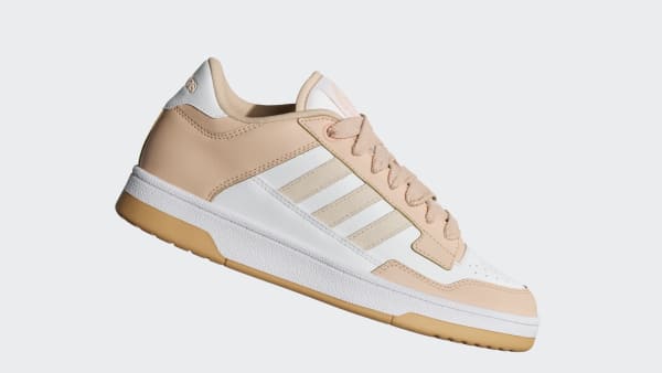 White Rapid Court Low Shoes