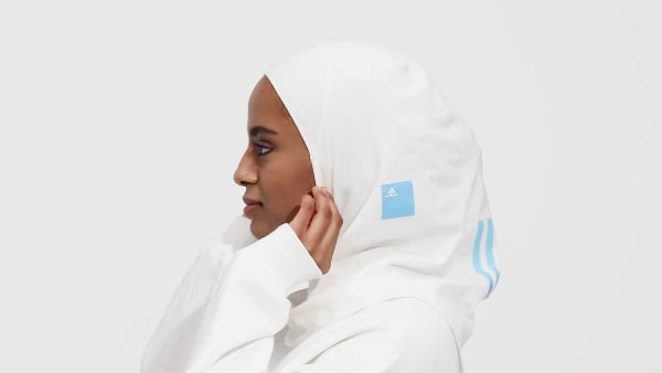 Hvit Future Icons Hijab KS161