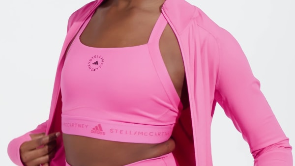 Rosa adidas by Stella McCartney TruePurpose Medium Support Bra